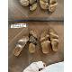 [sheii Su Yinyin] Handmade Version ~ Genuine Leather Thick Bottom-toed Burken Shoes Women's Summer Wear Boken Sandals