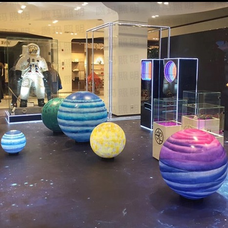 Blanco poli dragón tamaño sólido hueco bola de espuma DIY material boda ventana apoyos bola ESTRELLADO