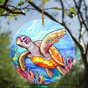 2024 bumblebee butterfly animal acrylic flat decorative pendant Christmas commemorative decorative pendant