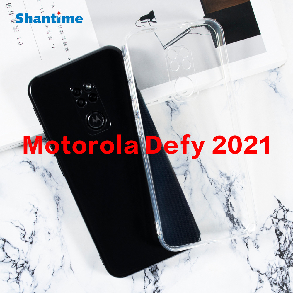 适用Motorola Defy 2021手机壳翻盖手机皮套TPU布丁套软壳