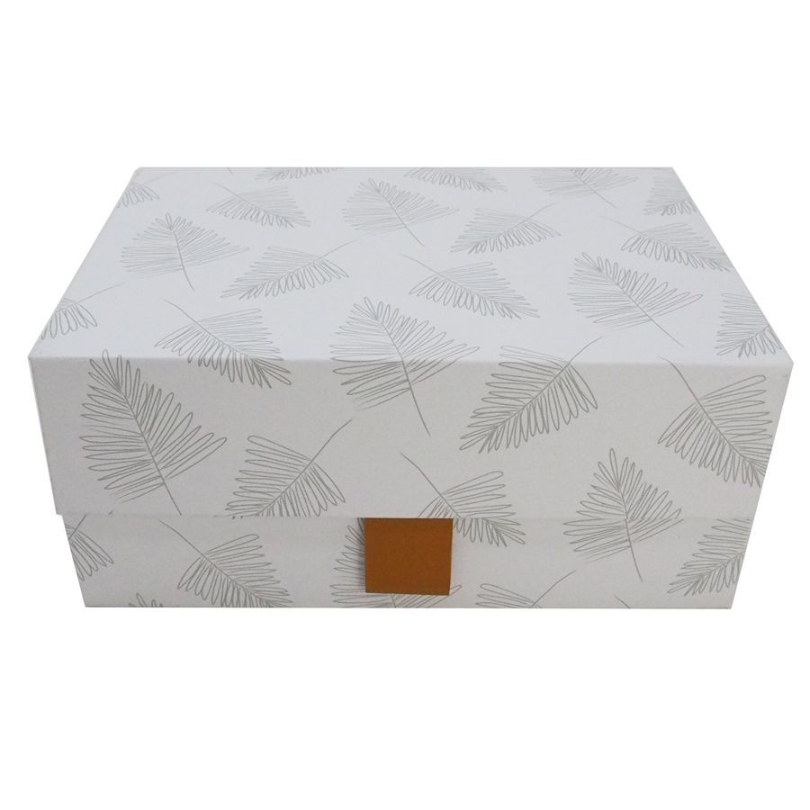 掌柜推荐磁铁小号折叠礼品盒 手提翻盖硬灰板纸盒 通用外贸礼盒子