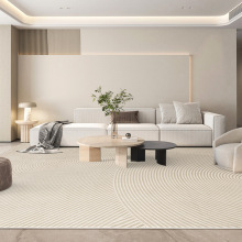 加密加厚威尔顿机织地毯客厅防滑意式简约书房卧室地毯奶油风地毯