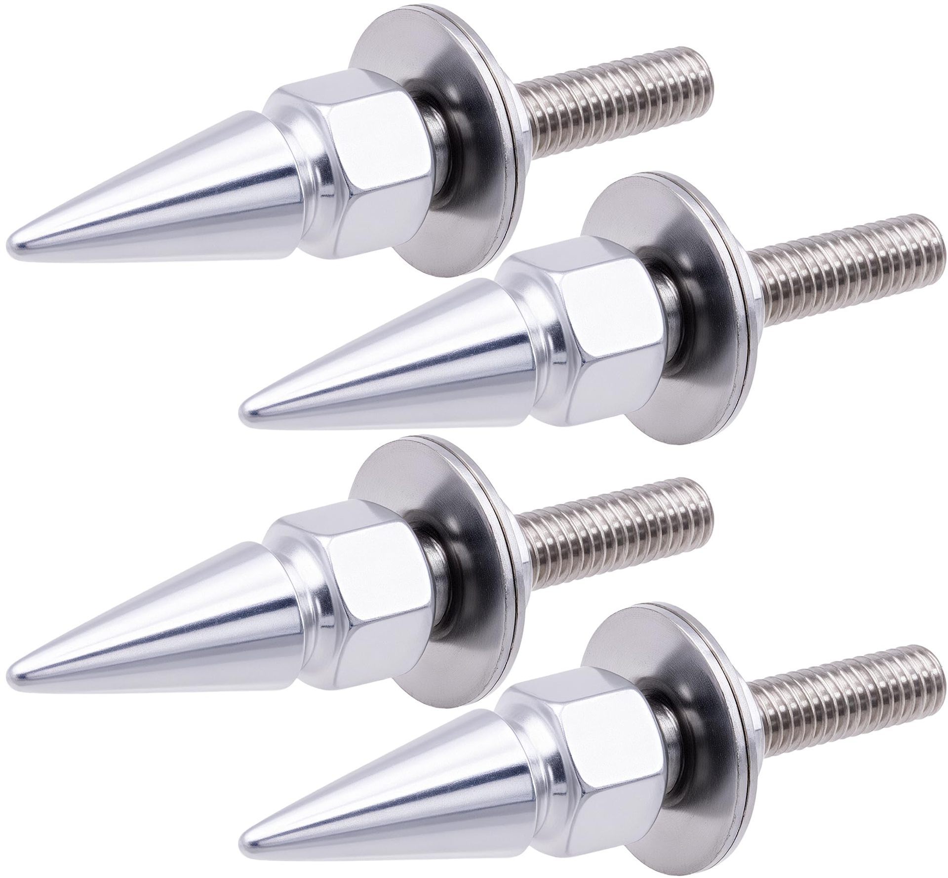 Nuove viti esagonali a punta, serie M6, filettatura universale per tutti i modelli di auto, portatarga, cross-border_voghion.com