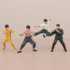 4種類の李小龍が人形の関節を作って、模型を分解して人形を飾ることができます。