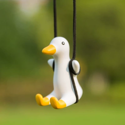 Car hanging, Hanging Ornaments Swing Duck