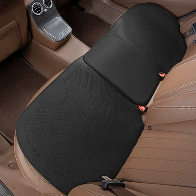 2025 new ultra-thin car seat cushion Four Seasons Pad - ultra-thin-and-breathablerear-seat-cushion-noble-black-clean-labelno-logo
