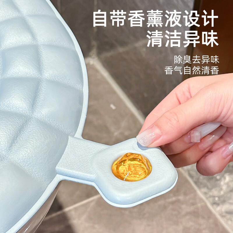 トイレマット家庭用 2025 新しい四季ユニバーサル便座カバー防水肥厚トイレ便座クッションアロマセラピー|undefined