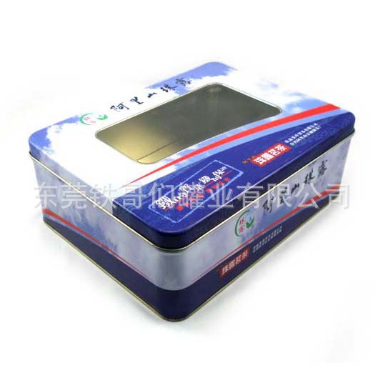供应开窗盒 马口铁盒 金属盒 马口铁礼品包装盒 马口铁金属手表盒