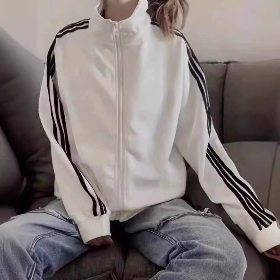Спортивные повседневные толстовки для мужчин и женщин, однотонный кардиган в корейском стиле, уличная модная одежда для пар, спортивная куртка в гонконгском стиле