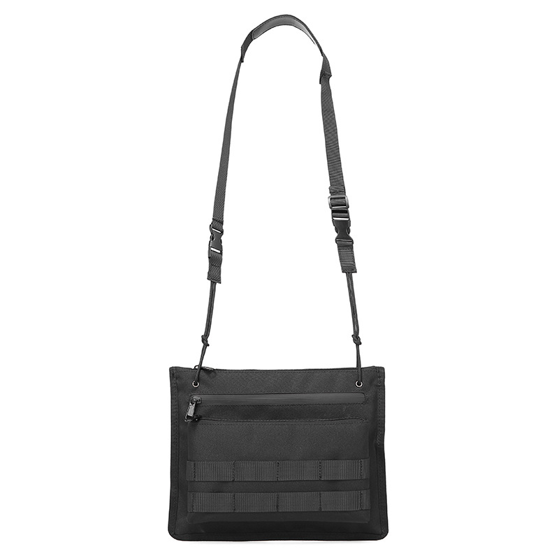 Bolsa de Mensajero de marca de moda bolso de hombro portátil de los hombres de moda Bolsa de pecho de herramientas de estilo japonés Bolsa de mensajero de los hombres bolsa de hombro casual