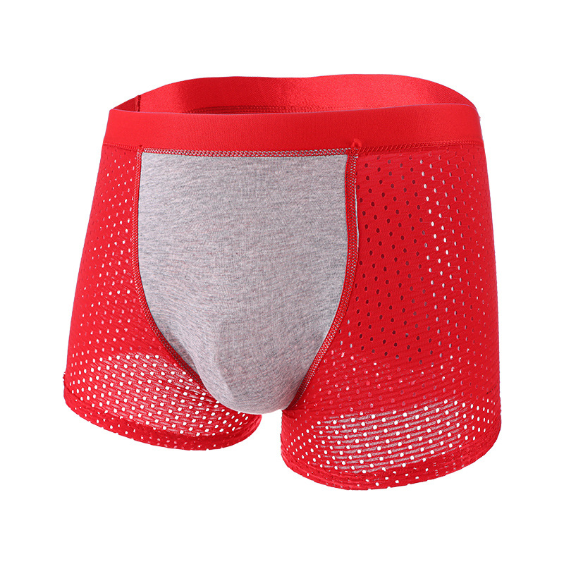 Venta al por mayor de los hombres falso trasero cadera levantamiento ropa interior boxeador cadera levantamiento artefacto engrosado látex pad cadera falsa cadera regordete melocotón cadera