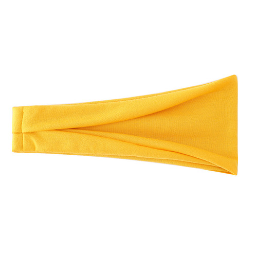 Euramerican Korean Version Solid Color Sports Yoga Headband Elastic Hair Tie Head Scarf Autumn Men Women Running Fitness Headband