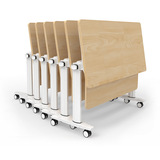 Складной стол для конференций, тренировочный стол, комбинированный складной стол для конференций, мобильный длинный стол, простой стол для занятий, учебный стол