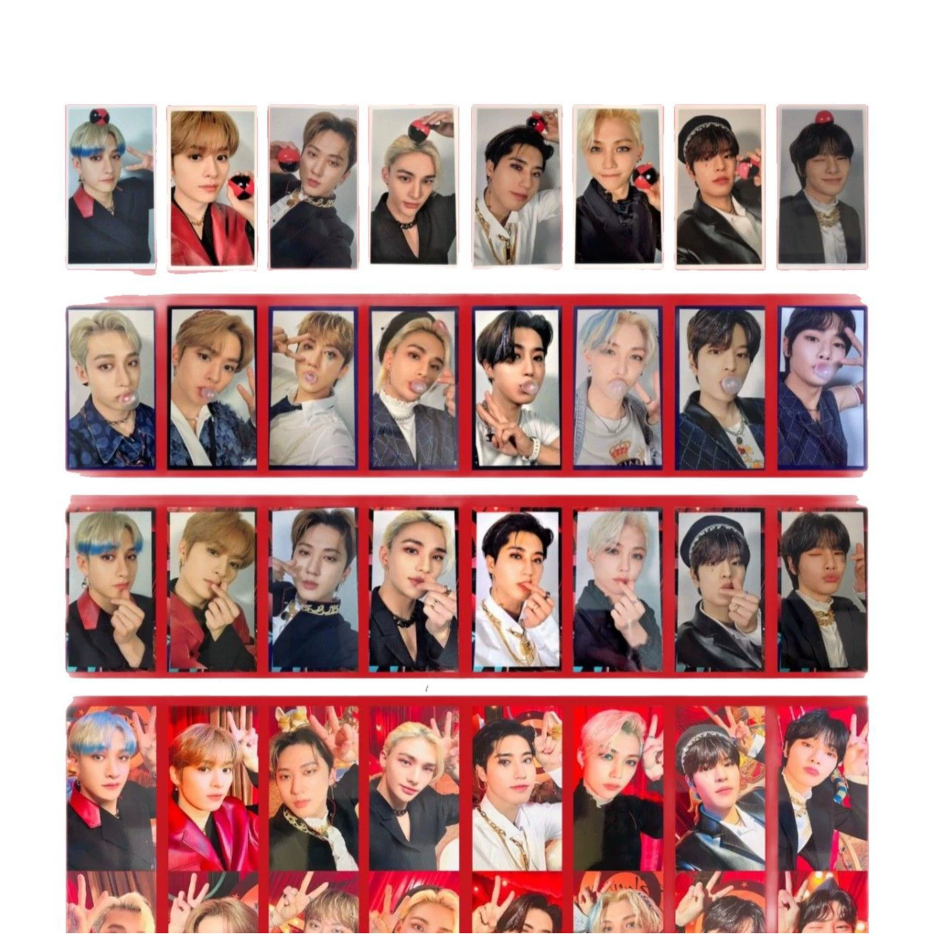Набор фотокарточек (Stray Kids) circus circus circus, 8 шт., 5,4×8,6 см