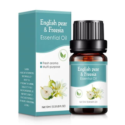 wooden car aroma diffuser, essential: Perfplant seat - english-pear-and-freesia-10ml