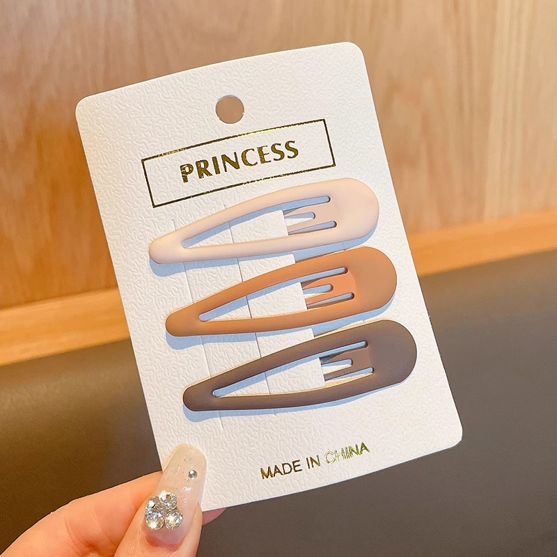 Horquilla de estrella de color dopamina 2025 nueva horquilla de gota de agua de nube para niños flequillo lateral bb clip tocado