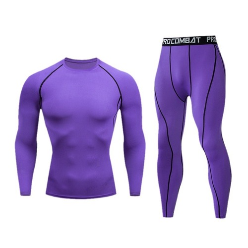 Men's Fitness Suit Tight Long Pants Quick-Dry Elastic Running Compression Shorts Cycling Basketball Leggings