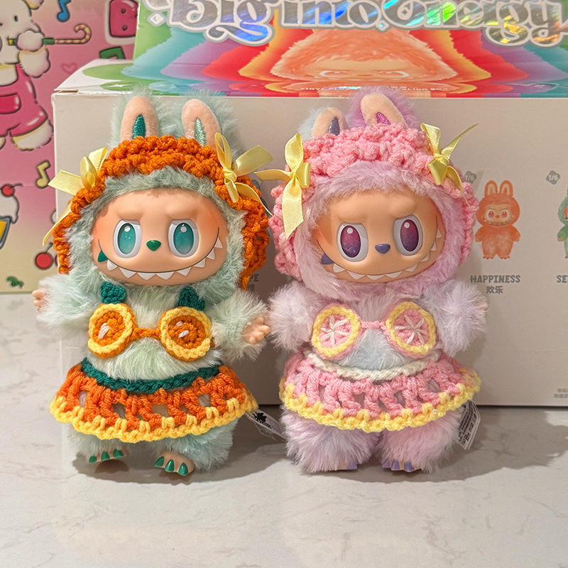 Labubu Baby Clothes, Headgear, Bikini Clothes, First Generation, Second Generation, Third Generation Cute Accessories, Doll Replacement Swimsuit, Super Cute