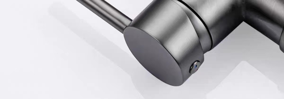 Cross-border stainless steel kitchen sink, cold and hot pull-out faucet, special sink for sink, rotating sink undefined