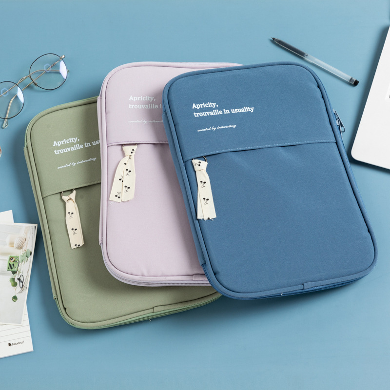 Korean iPad Bag Tablet Cosmetics Bag Simple Bubble Wrap 11inch 13inch Mac Laptop Sleeve Ins
