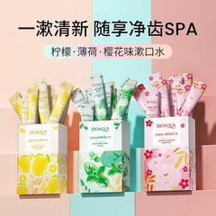 Po Quan Ya Mint Mouthwash Freshens Breath Protects Gums and Teeth Convenient Oral Care Mouthwash