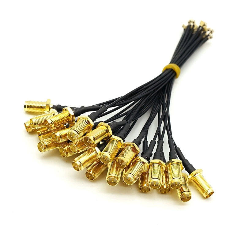 IPEX -> SMA (гнездо) / SMA -> IPEX (штырь), переходник для подключения модуля WiFi/GSM/3G/GPS/4G