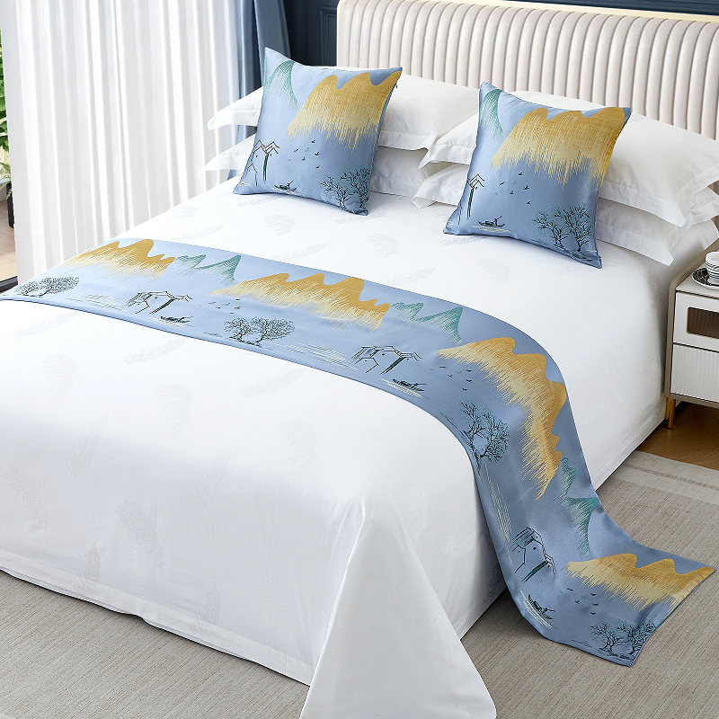 Ll Hotel Bedside Towel 2025 New Accessible Luxury B&B Internet Celebrity Hotel Bedside Mat