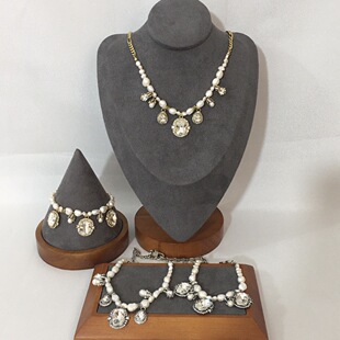 Maijia 23 new set collection picture skull bracelet necklace earring ring dark style high-end temperament