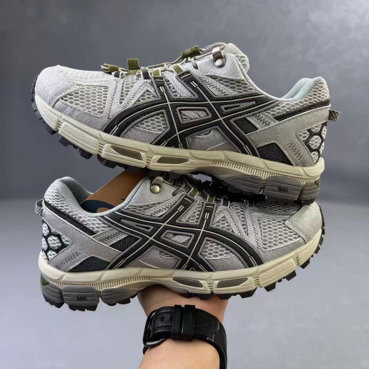 Cross-Border Export Gel-Kahana 8Th Generation Outdoor Retro Off-Road Casual Fashion Versatile Men's and Women's Sports Running Shoes