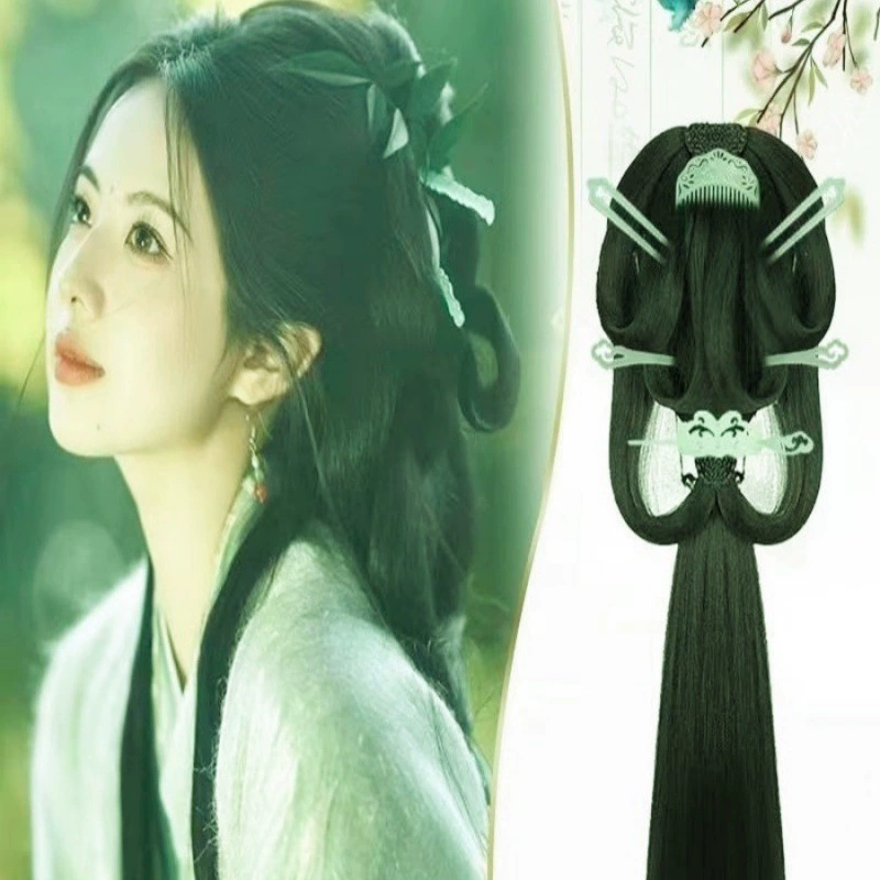 Hanfu, hair accessory, retro hairgrip, full set