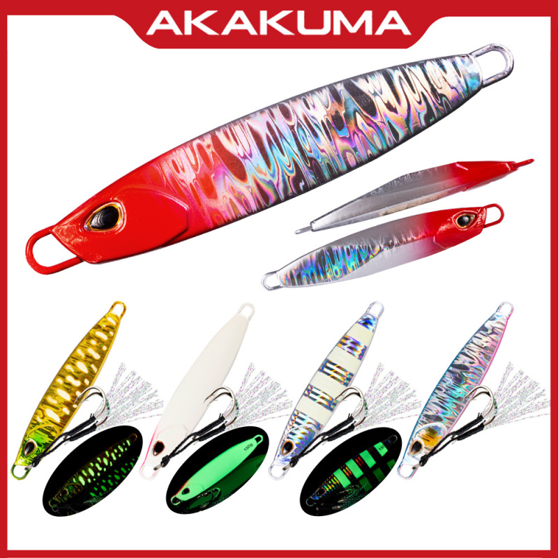 遠投路亜餌鉄板鉛魚40g-150g大坪量夜光金属餌深海釣り沈水餌卸売り|undefined