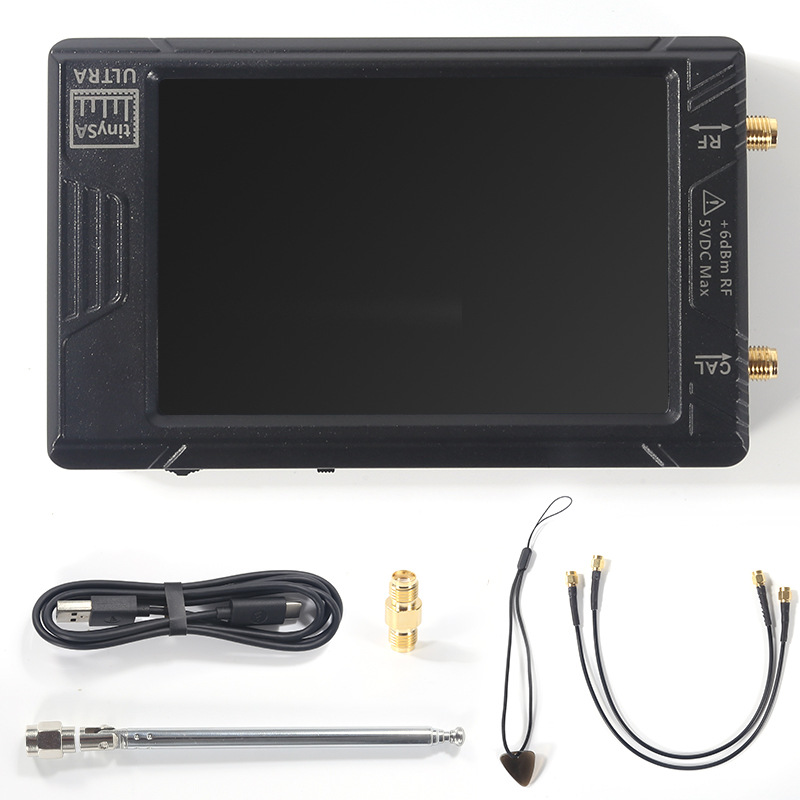 tinySA ULTRA 4-inch screen Handheld Portable RF Spectrum Analyzer 100k-5.3GHz
