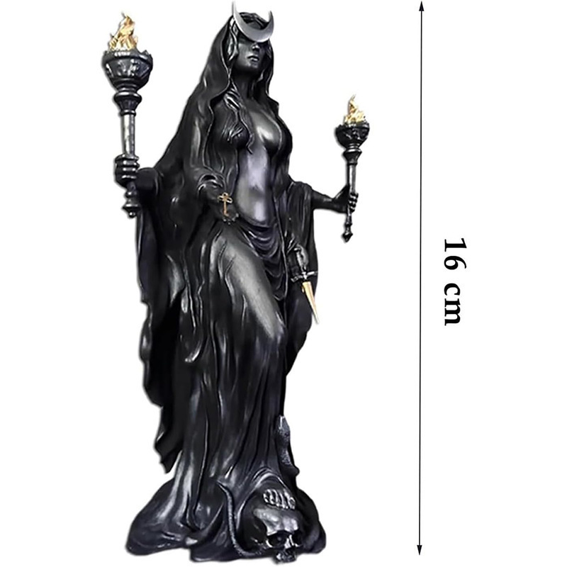 Hekate Niktipolos, The Witch of The Night魔法猎犬树脂雕像|undefined