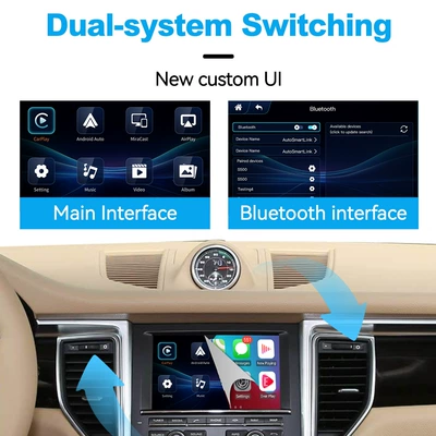 Pcm3.0/3.1/4.0/Cdr3.1 Module on – Simsiz CarPlay və Android Auto