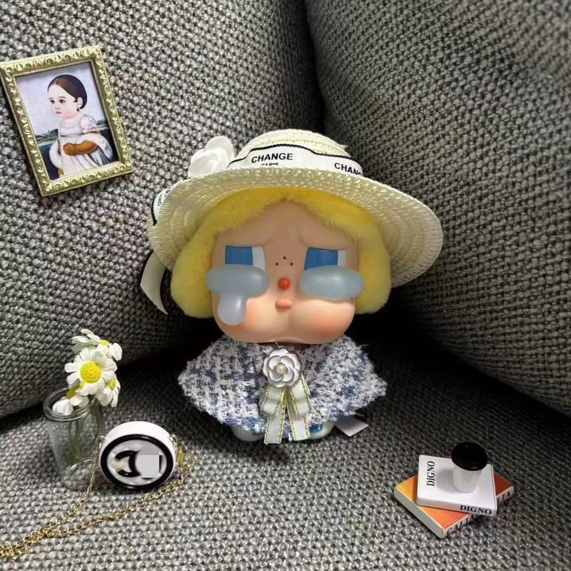 【ベビー服のみ】バブルマート CRYBABY 泣き虫の涙工場 ドール服 麦わら帽子 スカートセット 01|undefined