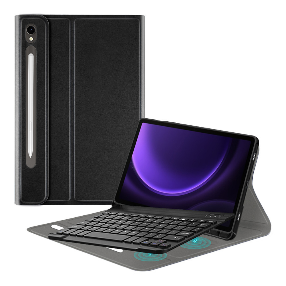 Aplicable para tabletas Samsung A9Plus con bolígrafo cubierta protector de teclado Bluetooth inalámbrico desmontable al por mayor