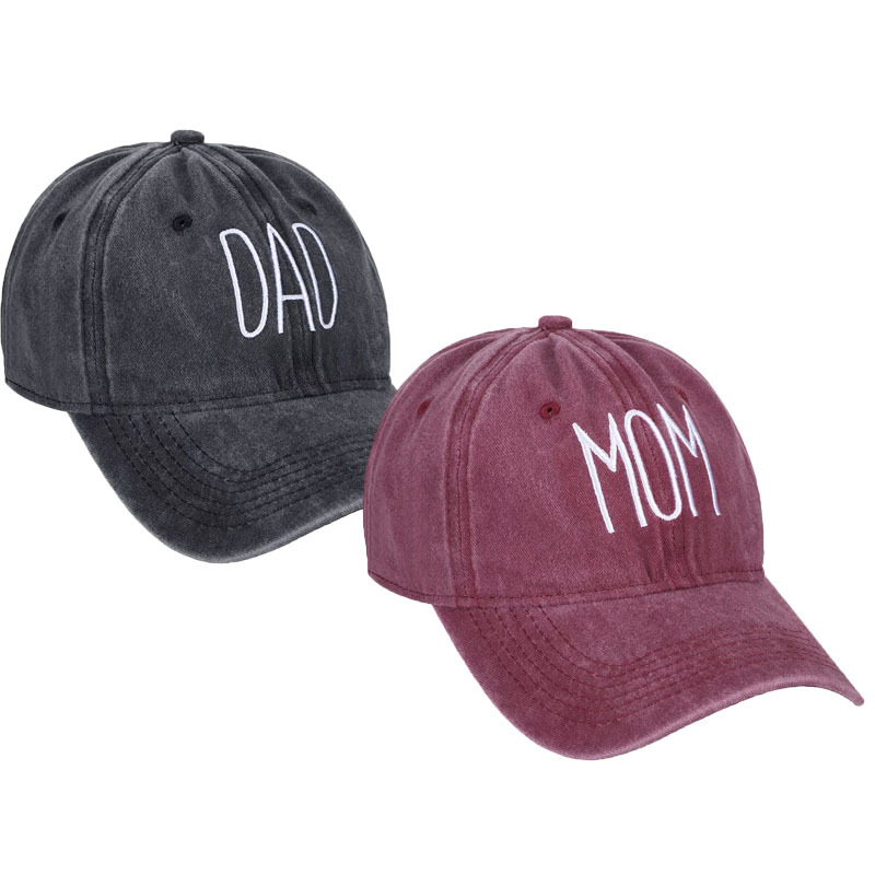Letter Pattern Unisex Streetwear Letter Curved Eaves Baseball Cap