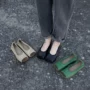 大码头层复古通勤单鞋