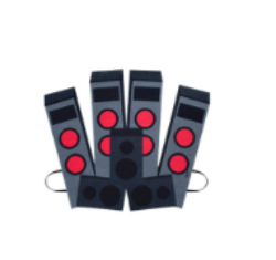 Nuevo juego de terror de Halloween estéreo TV hombre baño hombre medias de una pieza Cosplay Monitor hombre