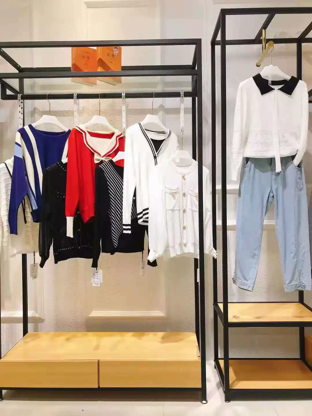 Ранняя осень ретро короткий свитер 22 новый модный элегантный свитер