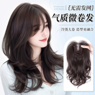 [Lightweight Breathable] Washable Hair-Free Net Lightweight Wig Head Top Canopy High Cranial Top Traceless Hair Volume