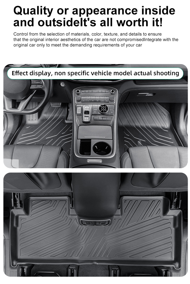 Suitable for 23-25 Models of Chery Omoda 5/C5/E5 Car Floor Mats Tpe Floor Mats Trunk Mat