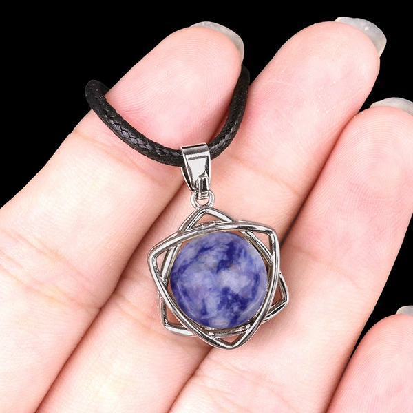 Blue dot jade (silver)