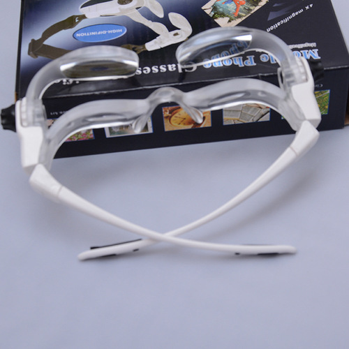 Wearing glasses for reading books and newspapers, mobile phone TV video 3D theater 7102-360/7102-450 magnifying glass