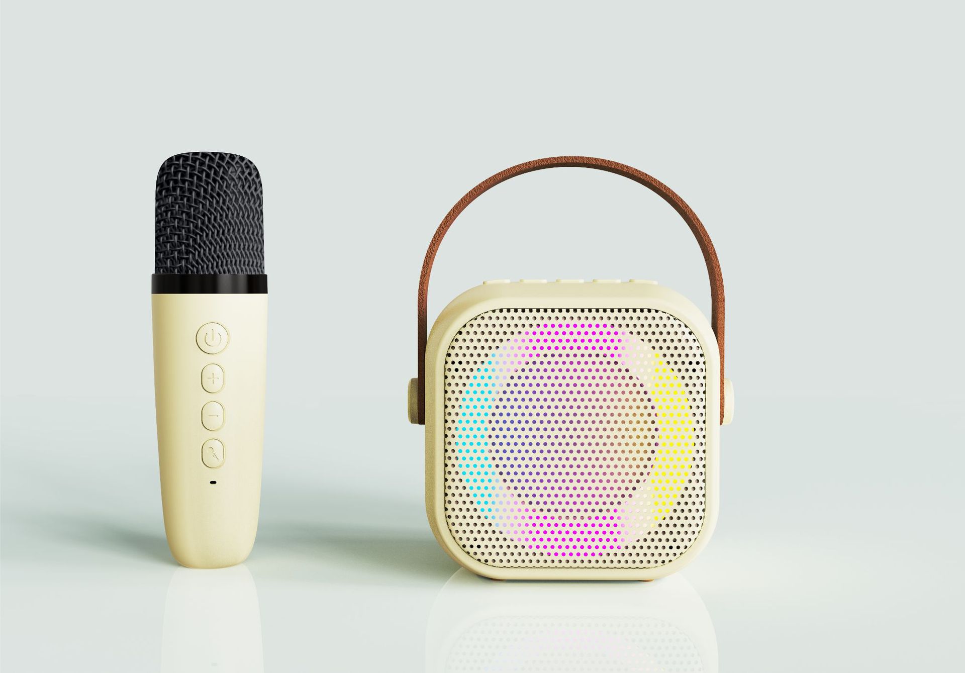 K29 color rosa Bluetooth audio al aire libre portátil mini micrófono inalámbrico karaoke audio micrófono traje transfronterizo al por mayor