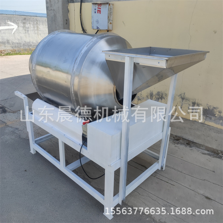 电动干货翻炒机 大型电加热滚筒炒货燃气炒花生瓜子机器