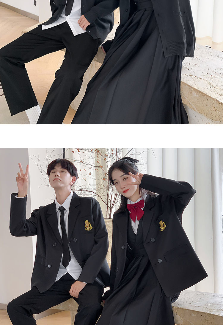 大合唱演出服套装女长裙学院风高中学生校服初中运动会学院风班服-阿里巴巴