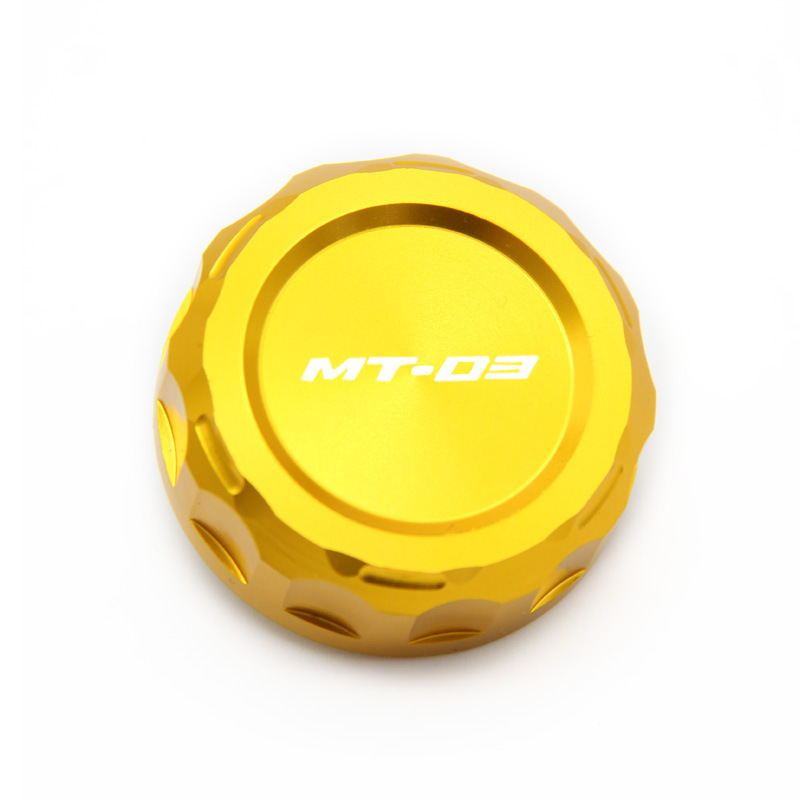 YAMAHA MT07 MT09 MT10 MT03 MT15 수정 된 후면 브레이크 오일 컵 커버 리어 오일 포트 커버에 적합