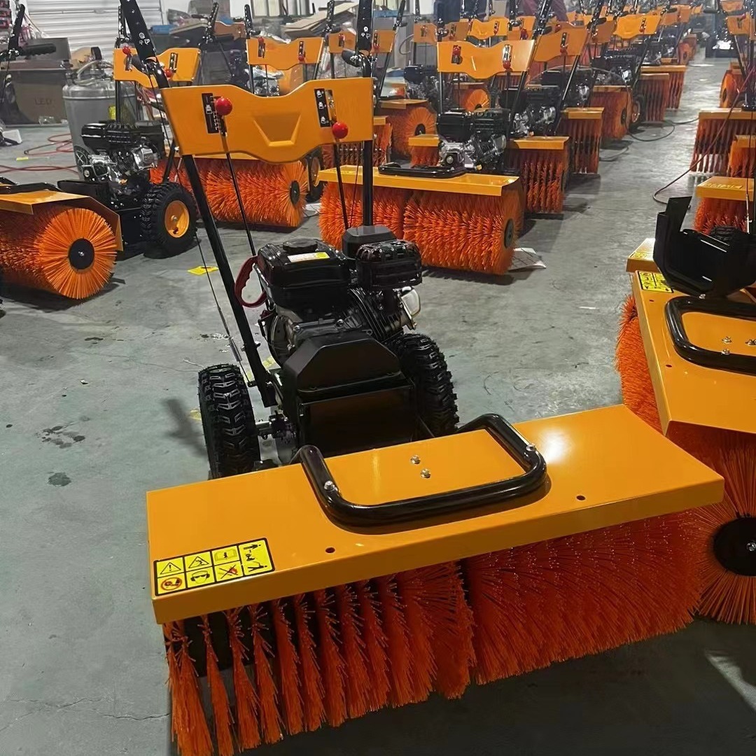 物业市政汽油自走式抛雪机  大棚清雪车除雪车 雷亿重工