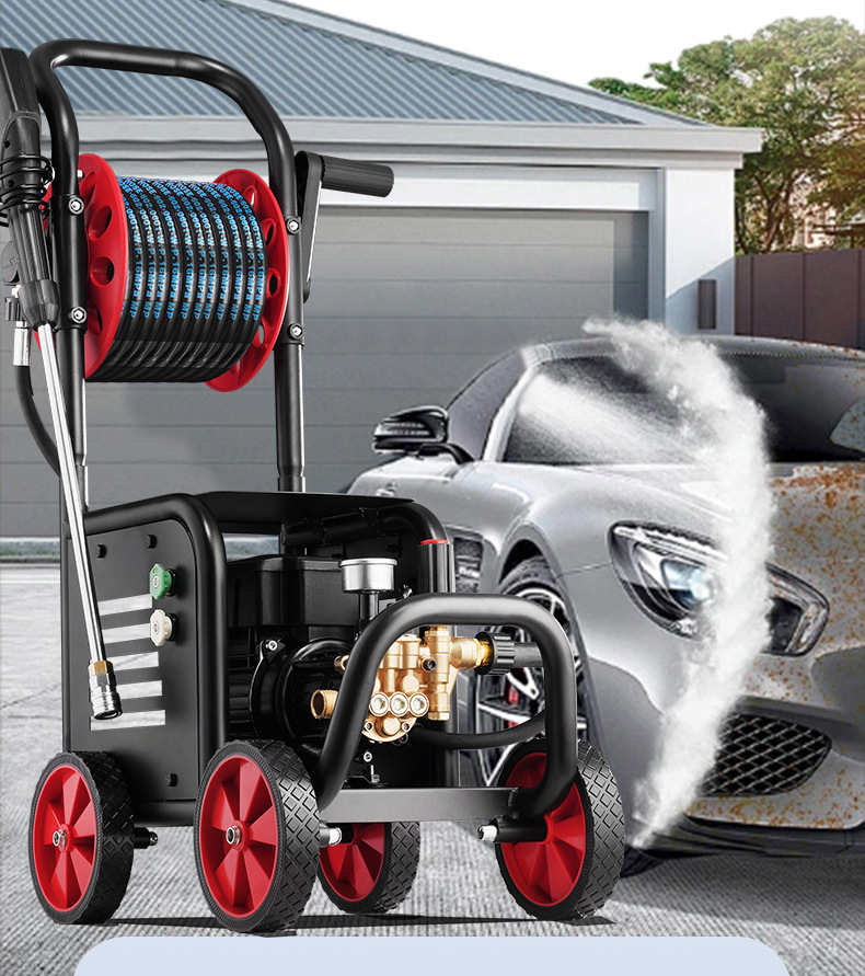 Car washing machine high pressure 220V water gun water pump household high power car brush artifact car automatic washing washing machine grab